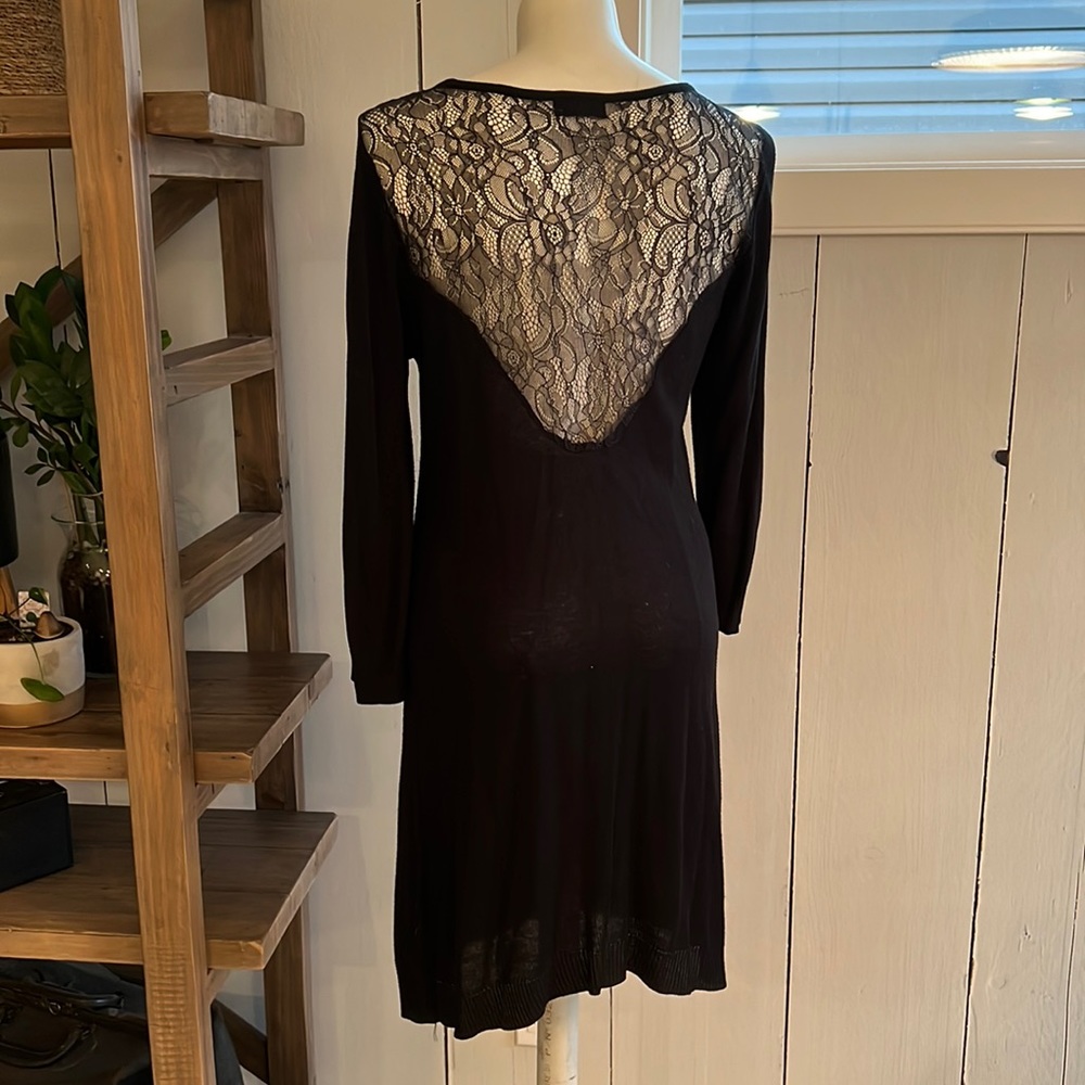 Vero Moda lace back sweater dress L